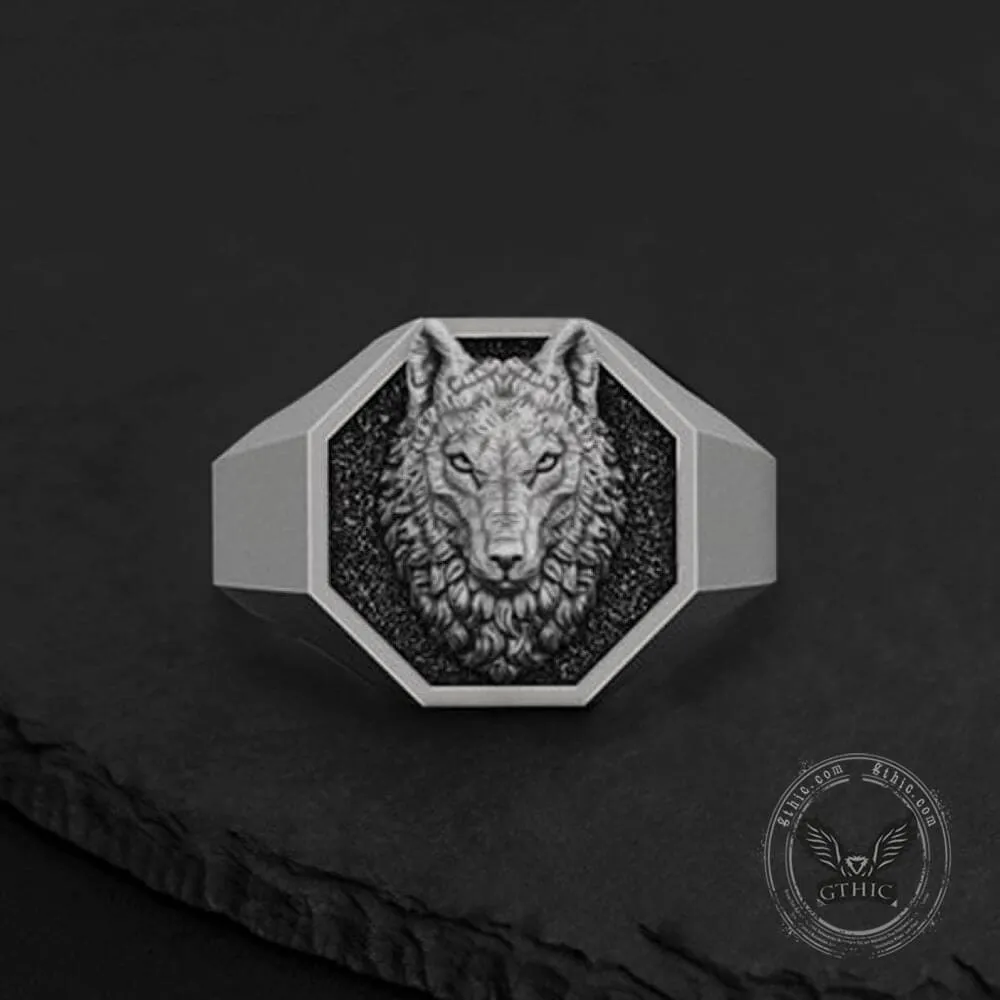 Personalized Sterling Silver Polished Octagon Ring sold by GTHIC product image thumbnail 5