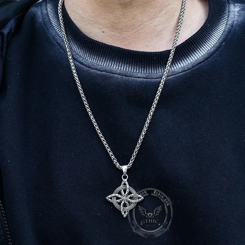 Vintage Witch’s Knot Stainless Steel Pendant sold by GTHIC product image thumbnail 4