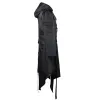 Gothic Hooded Trench Coat Men's Halloween Costume sold by GTHIC