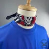 Punk Scythe Death Cotton Skull Square Scarf sold by GTHIC