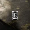 Runes Stainless Steel Viking Hair Bead sold by GTHIC