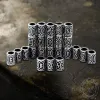 Runes Stainless Steel Viking Hair Bead sold by GTHIC