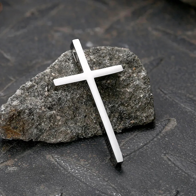 I Can Do All Things Stainless Steel Cross Pendant sold by GTHIC product image thumbnail 3