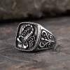 Scorpion Design Stainless Steel Signet Ring sold by GTHIC