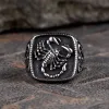 Scorpion Design Stainless Steel Signet Ring sold by GTHIC
