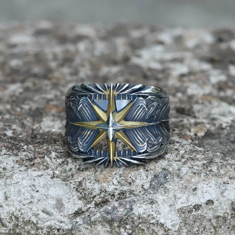 Feather Star Stainless Steel Ring sold by GTHIC