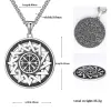 Viking Vegvisir Stainless Steel Necklace sold by GTHIC