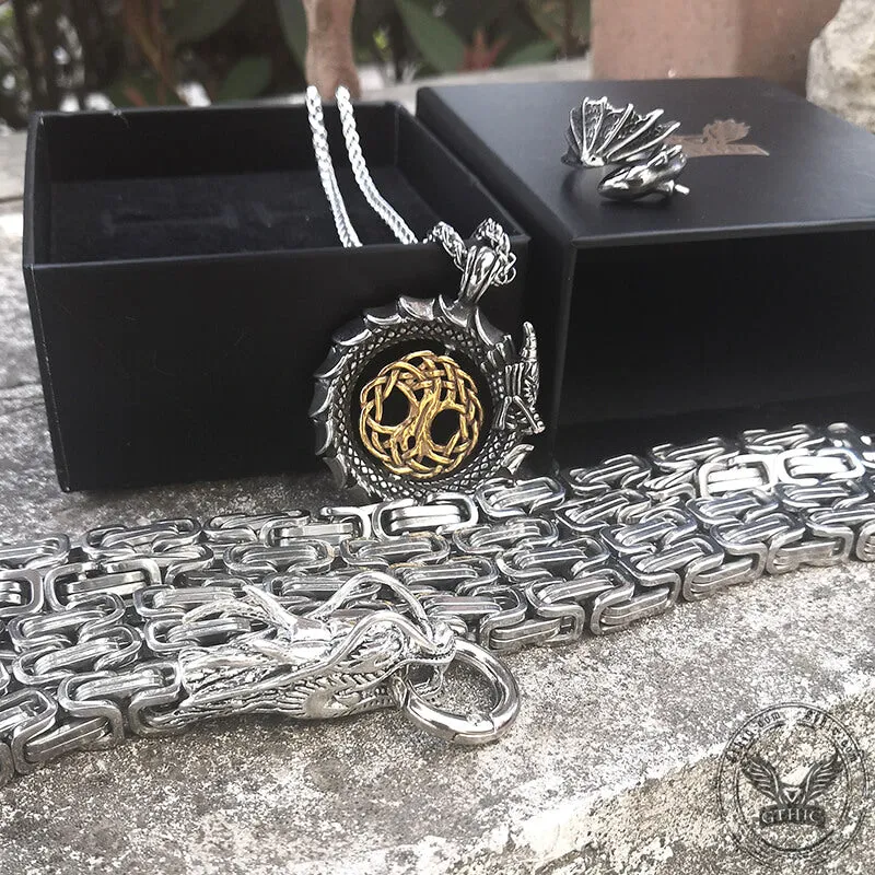 3 Pcs Flying Dragon Ring Jewelry Set sold by GTHIC product image thumbnail 3