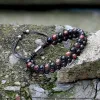 Simple Braided Natural Stone Bead Bracelet sold by GTHIC