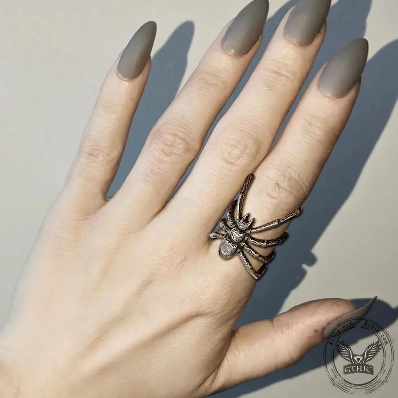 Vintage Spider Stainless Steel Ring sold by GTHIC product image thumbnail 2