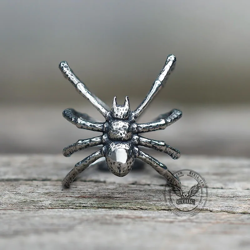 Vintage Spider Stainless Steel Ring sold by GTHIC product image thumbnail 5
