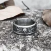 Gothic Skull With Scorpion Stainless Steel Ring sold by GTHIC