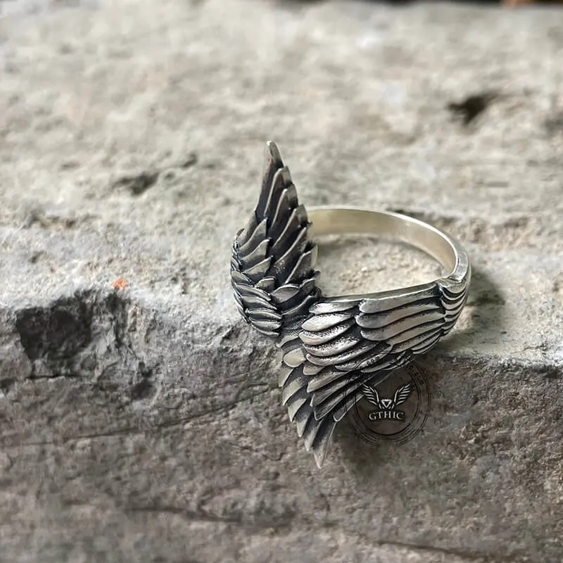 Angel Descends Sterling Silver Ring sold by GTHIC product image thumbnail 3