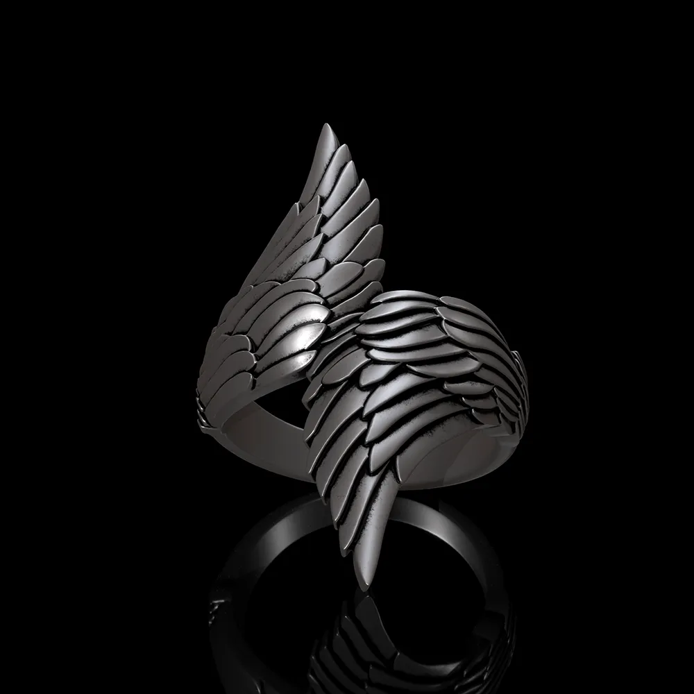 Angel Descends Sterling Silver Ring sold by GTHIC