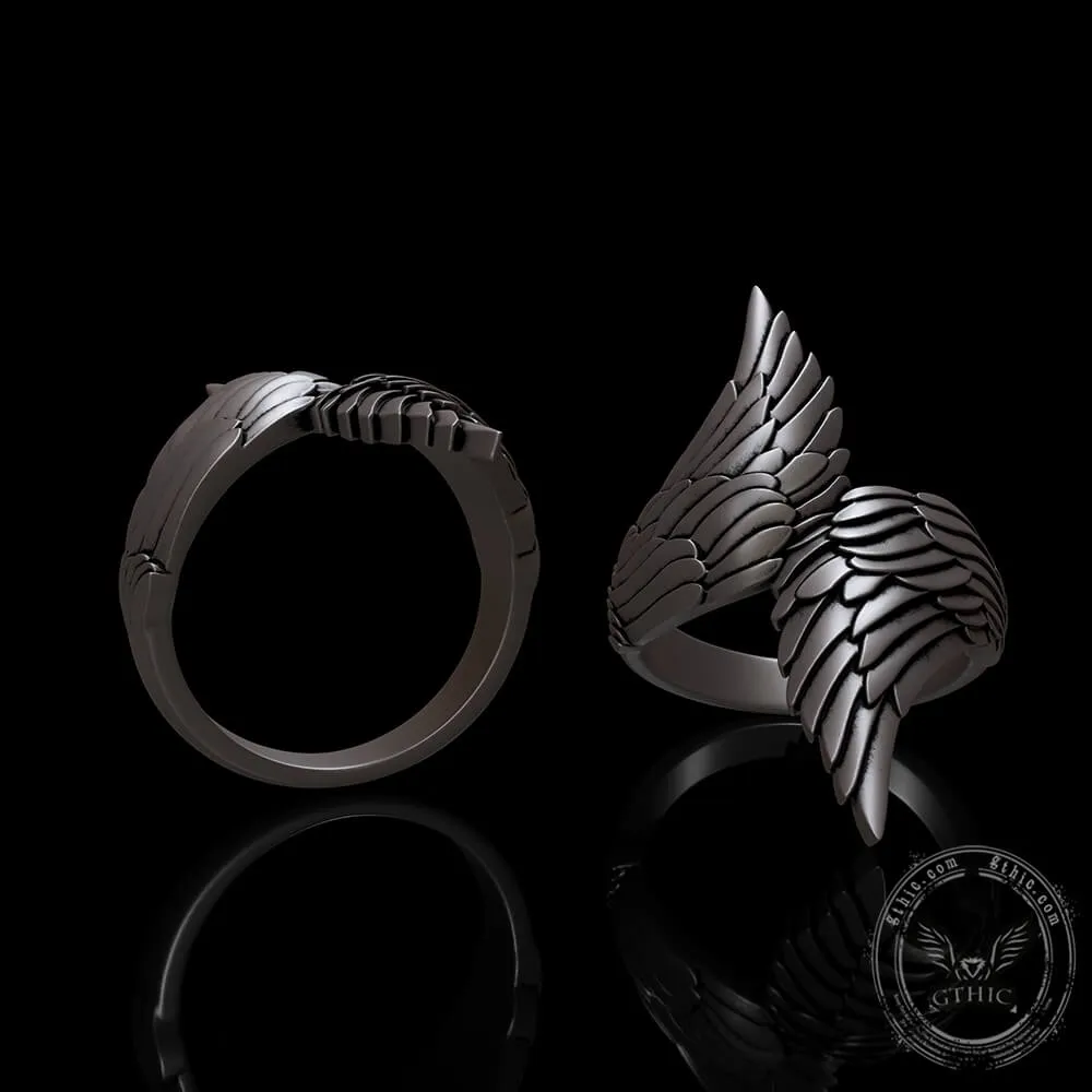 Angel Descends Sterling Silver Ring sold by GTHIC product image thumbnail 5