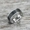 Nordic Celtic Knot Stainless Steel Viking Ring sold by GTHIC