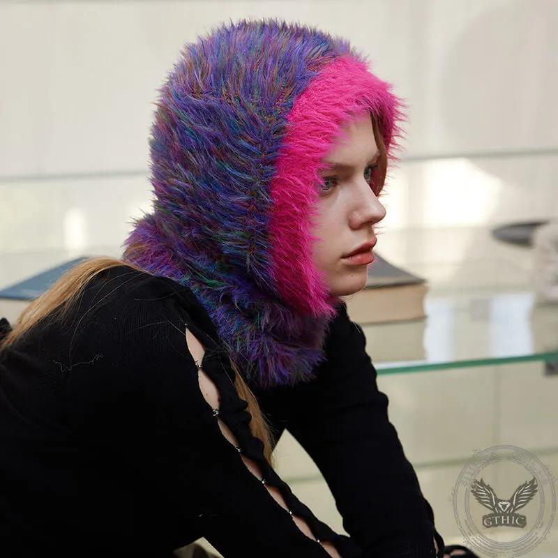Color Block Space Dyed Balaclava Hat sold by GTHIC product image thumbnail 4
