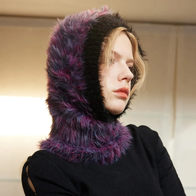 Color Block Space Dyed Balaclava Hat sold by GTHIC