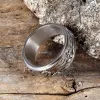 Anchor Compass Stainless Steel Spinner Ring sold by GTHIC