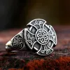 Celtic Knot Knights Templar Stainless Steel Viking Ring sold by GTHIC
