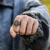 Celtic Knot Knights Templar Stainless Steel Viking Ring sold by GTHIC