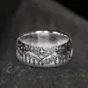 Loyal Wolf Pattern Alloy Embossed Ring sold by GTHIC