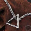 Mobius Strip Runes Stainless Steel Viking Pendant sold by GTHIC