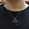 Mobius Strip Runes Stainless Steel Viking Pendant sold by GTHIC