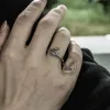Green Eye Snake Stainless Steel Ring sold by GTHIC