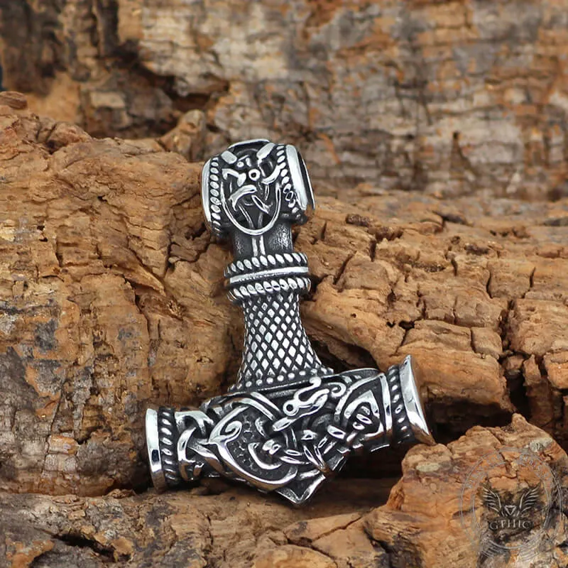 Viking Thor's Hammer Stainless Steel Pendant sold by GTHIC