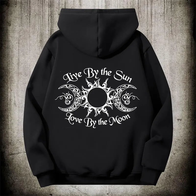 Triple Goddess Witch Polyester Fleece Hoodie sold by GTHIC product image thumbnail 4