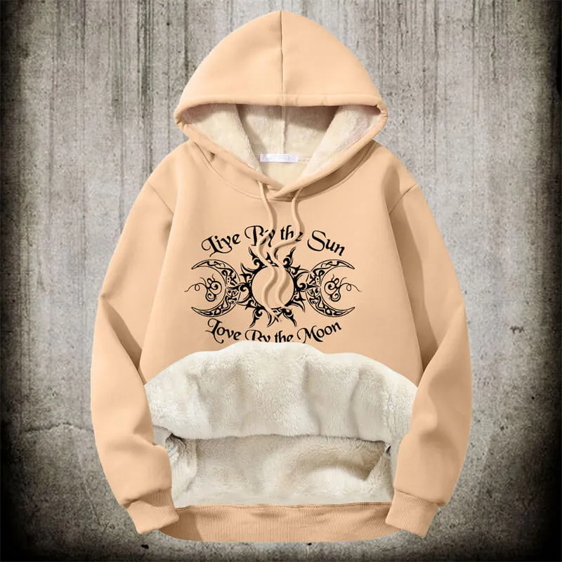 Triple Goddess Witch Polyester Fleece Hoodie sold by GTHIC product image thumbnail 3