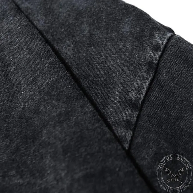 Vintage Washed Crazy Rock Guitar T-shirt sold by GTHIC product image thumbnail 5