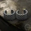 Dragon Scale Stainless Steel Ear Cuffs sold by GTHIC