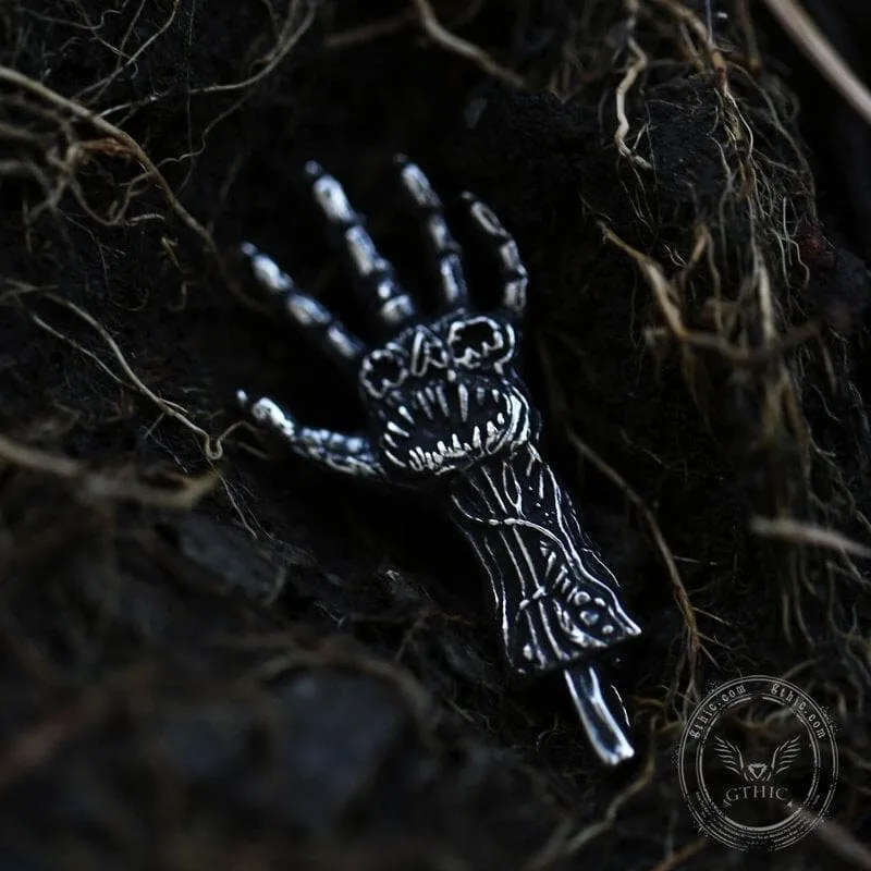 Devil's Hand Stainless Steel Pendant sold by GTHIC product image thumbnail 4