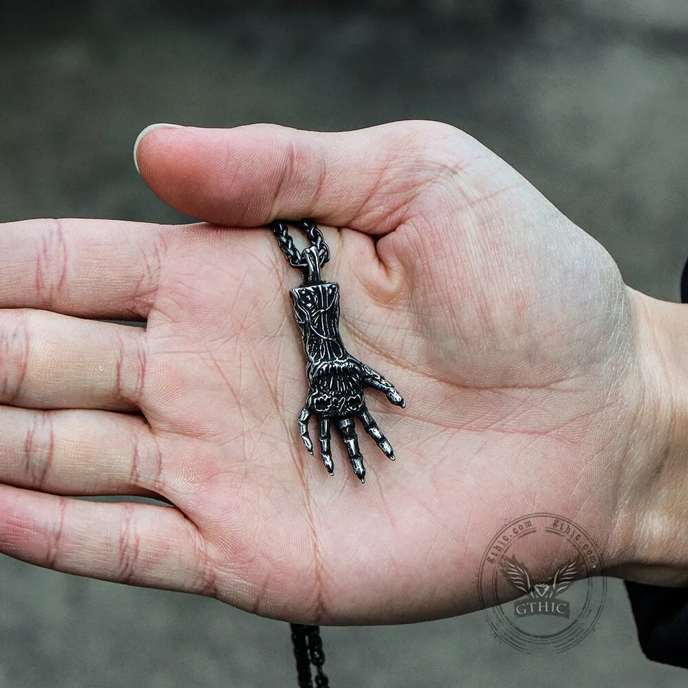 Devil's Hand Stainless Steel Pendant sold by GTHIC product image thumbnail 2