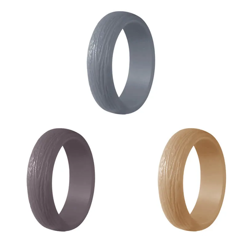 5.7 mm Width Engagement Silicone Ring Set sold by GTHIC product image thumbnail 5