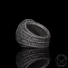 Skeleton Bones Sterling Silver Skull Ring sold by GTHIC