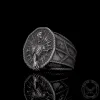 Skeleton Bones Sterling Silver Skull Ring sold by GTHIC