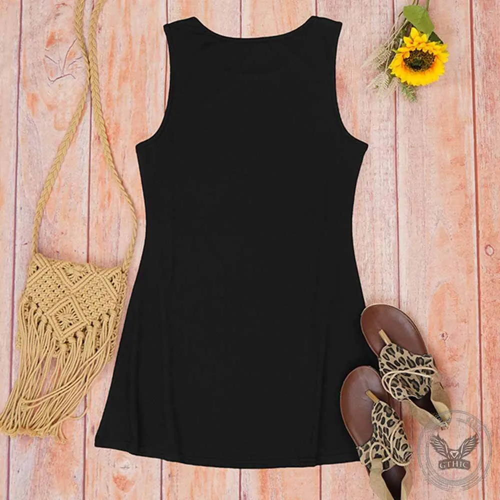 My Mom Hates My Tattoos Crew Neck Vest Dress sold by GTHIC product image thumbnail 3