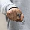 Crazy Clown Stainless Steel Ring sold by GTHIC
