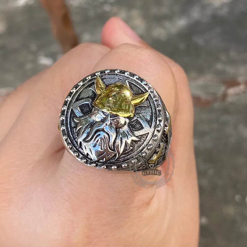 God of War Odin Sterling Silver Viking Ring sold by GTHIC product image thumbnail 2