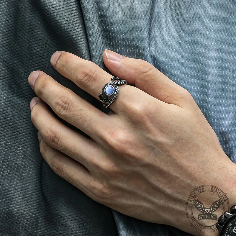 Octopus Tentacle Stainless Steel Animal Ring sold by GTHIC product image thumbnail 2