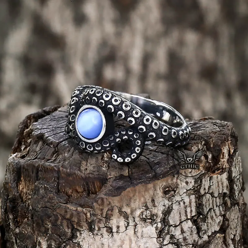 Octopus Tentacle Stainless Steel Animal Ring sold by GTHIC product image thumbnail 3