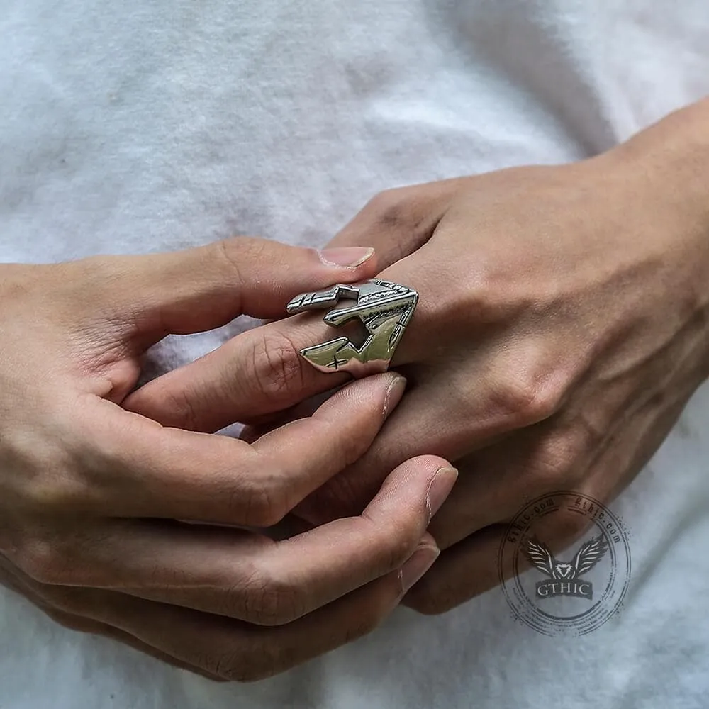 Spartan Helmet Stainless Steel Ring sold by GTHIC product image thumbnail 2