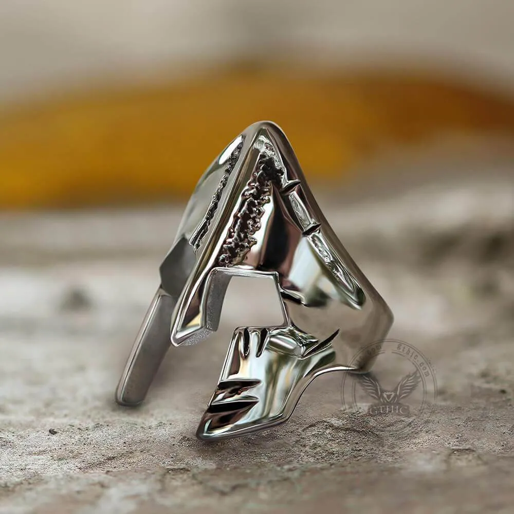 Spartan Helmet Stainless Steel Ring sold by GTHIC product image thumbnail 3