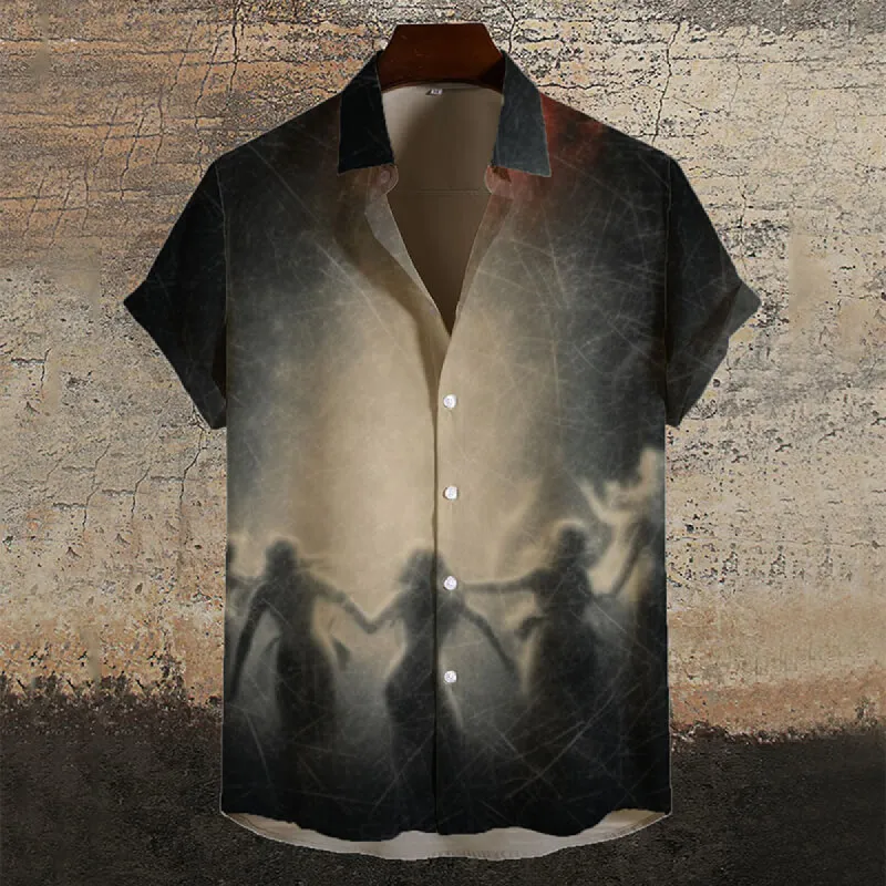 Gothic Twilight Dance Short Sleeve Shirt sold by GTHIC