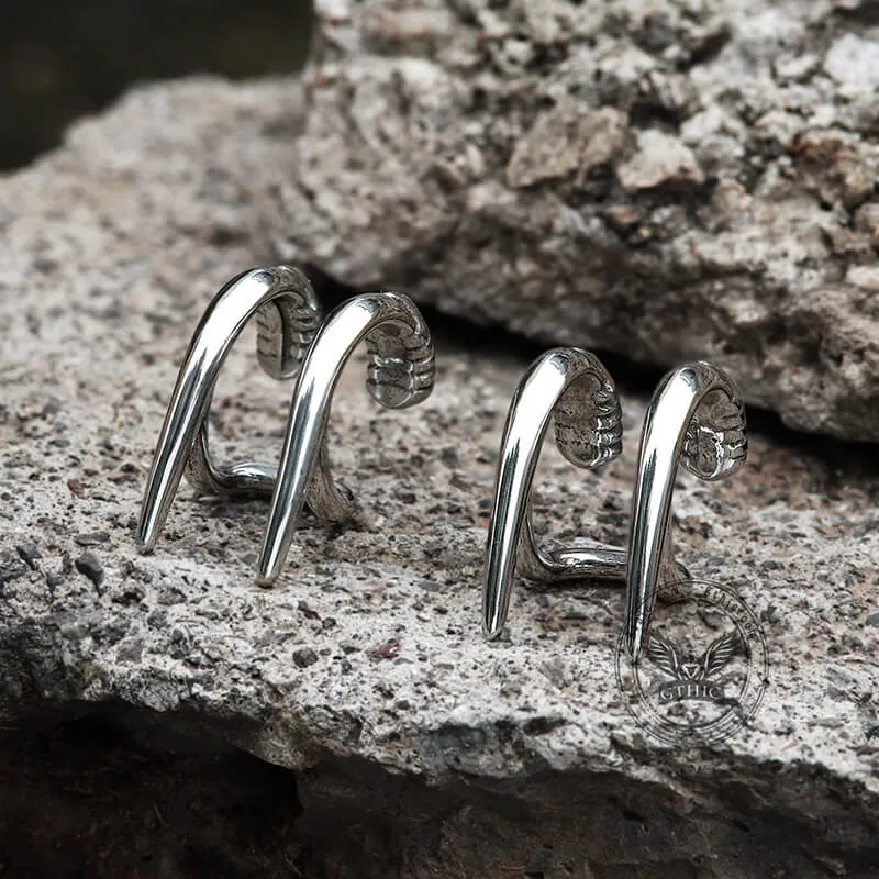 Simple U-shaped Stainless Steel Ear Cuff sold by GTHIC product image thumbnail 5