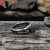 Gothic Ferocious Skull Stainless Steel Ring sold by GTHIC