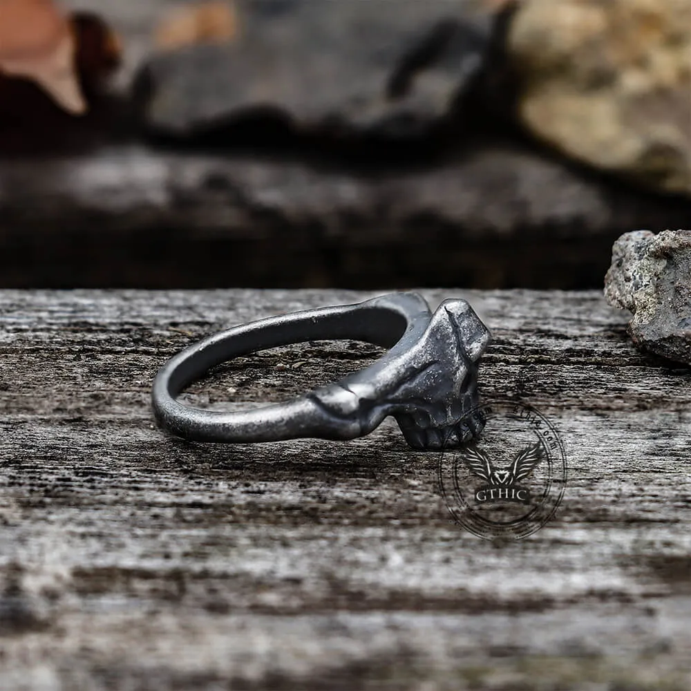 Gothic Ferocious Skull Stainless Steel Ring sold by GTHIC product image thumbnail 5